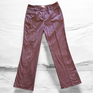 NY&CO Stylish Purple Flared Dress Pants